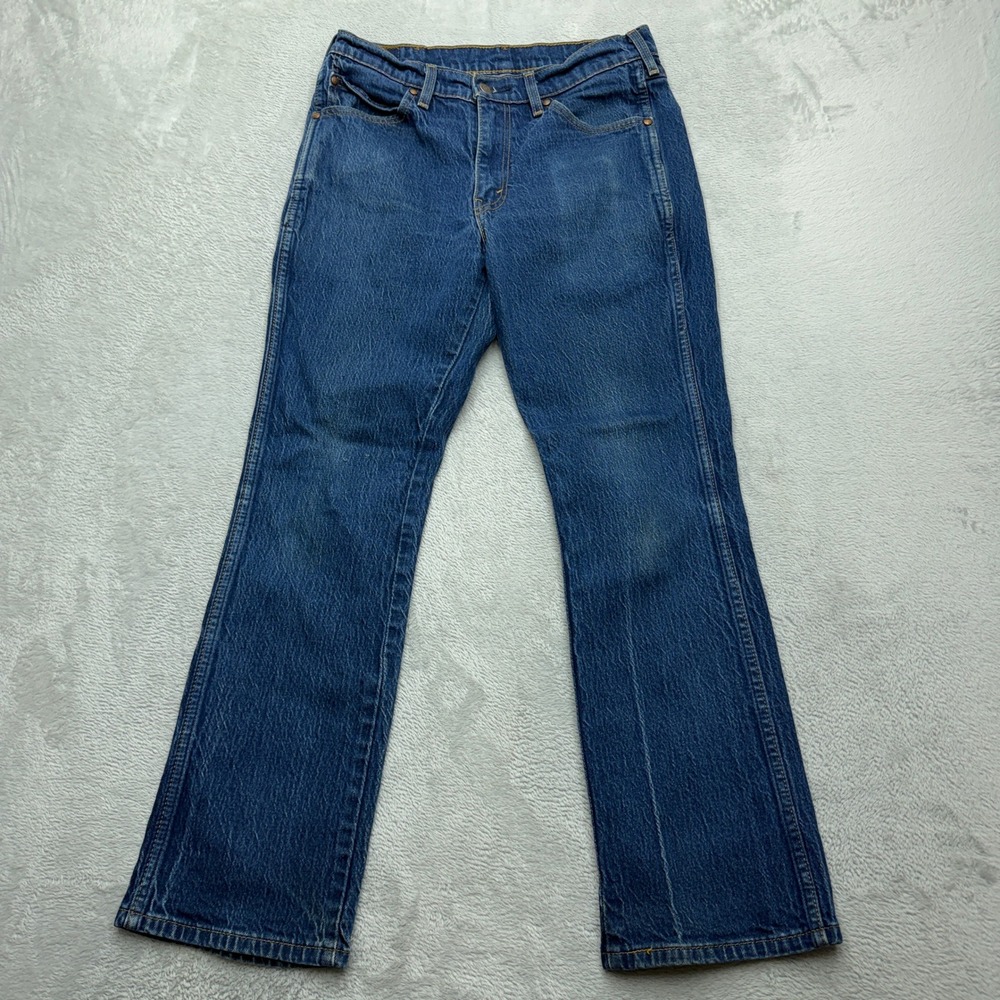 Levi Strauss Jeans Mens 30x30 Blue 537 Bootcut Denim Pants Classic Red Tab